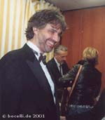happy smile after the concert, Pisa, June 17, 2001, Thanks to Astrid !