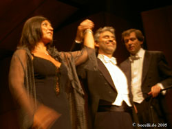 Berlin, 6-18-2005, concert with Patrizia Orciani and Marcello Rota, copyright www.bocelli.de