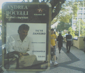 Madeira, Plakat 14./15. Januar 2005