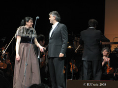 Tokio, 17.4.08, mit Maria Luigia Borsi - thanks to Mr. H. Urata