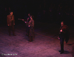 Carmen, terzo atto,Teatro dell'Opera Roma, mit Natale De Carolis (Escamillo), copyright www.bocelli.de