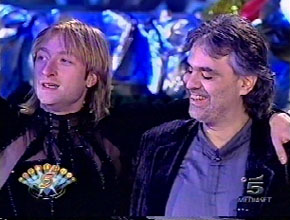 Festa sul ghiaccio, 31.12.2006, Canale 5 with Evgeny Pluschenko